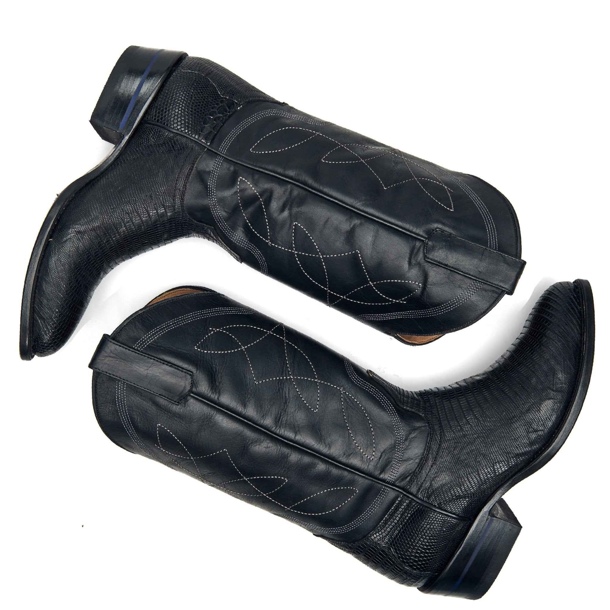 The Congress Teju Lizard Leather Boots - Versatile Fashion Footwear for All Occasions