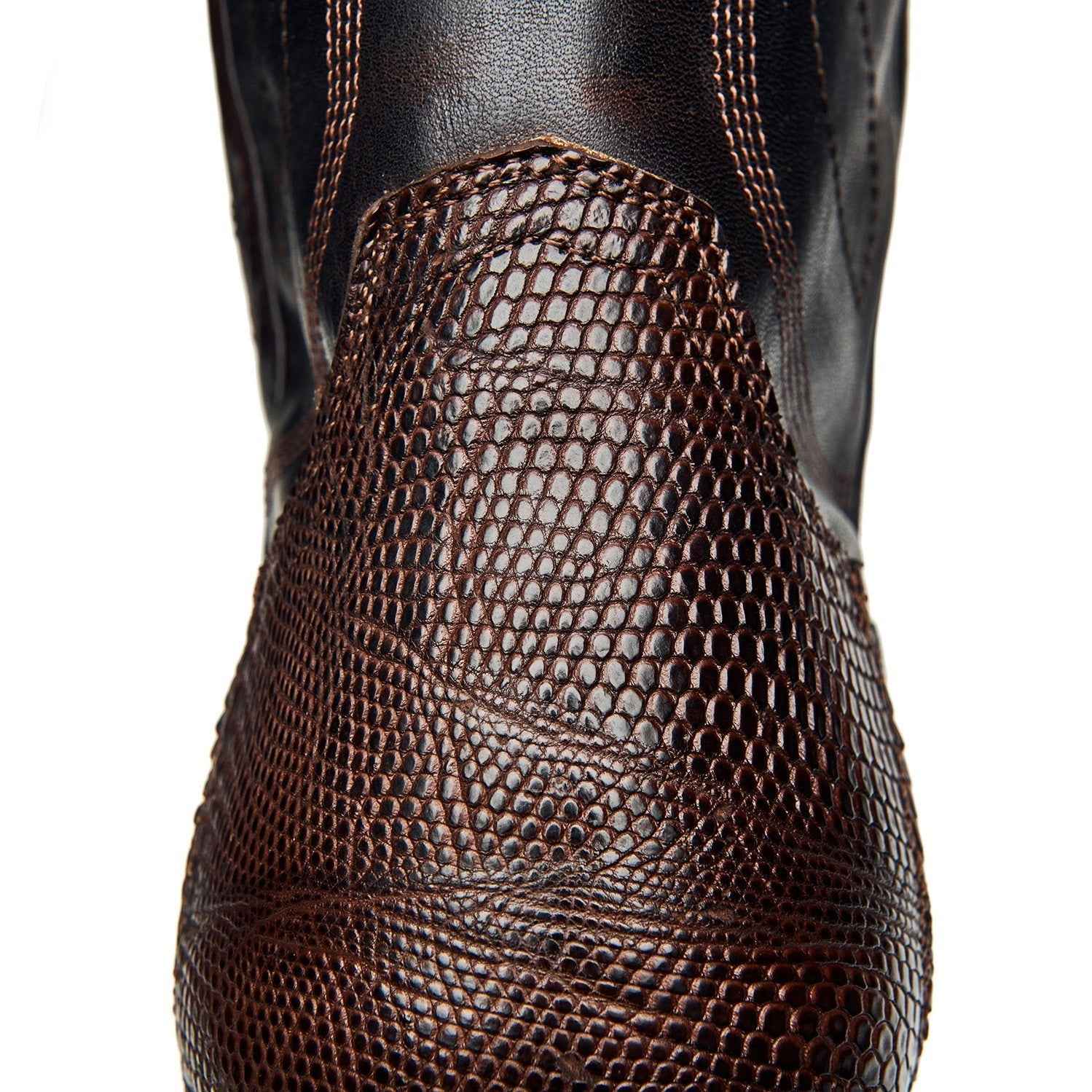 The Congress Teju Lizard Leather Boots - Versatile Fashion Footwear for All Occasions