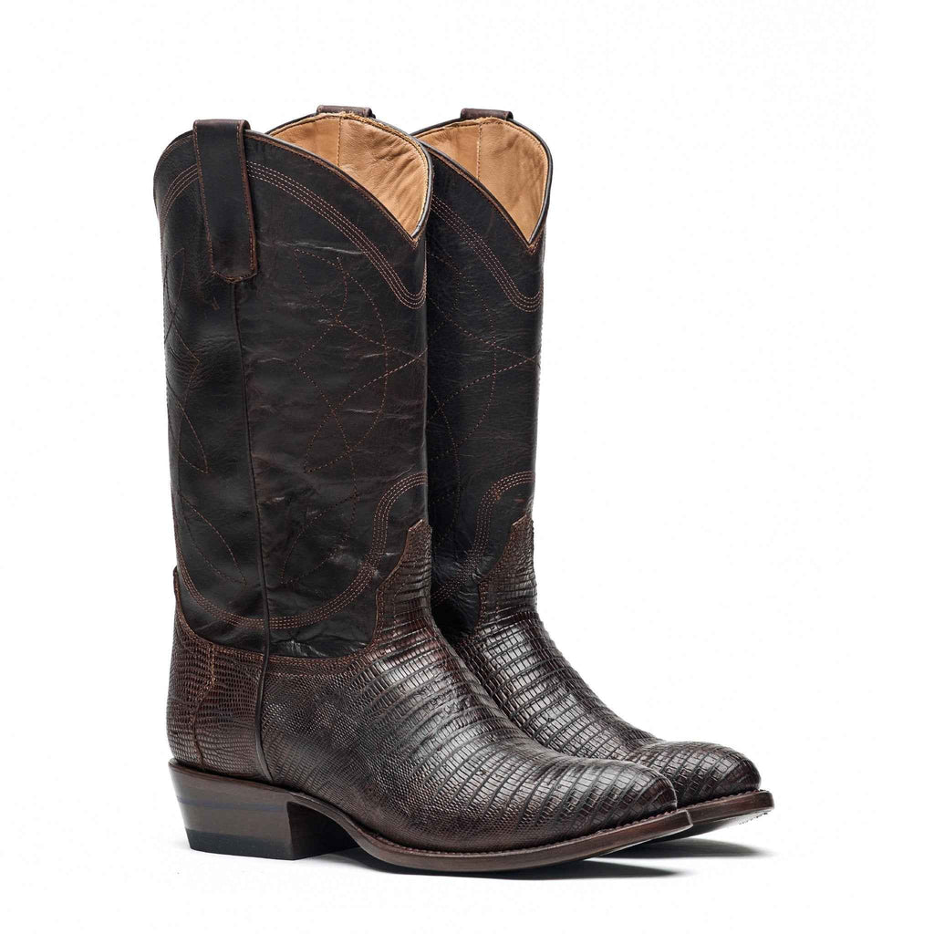 The Congress Teju Lizard Leather Boots - Versatile Fashion Footwear for All Occasions