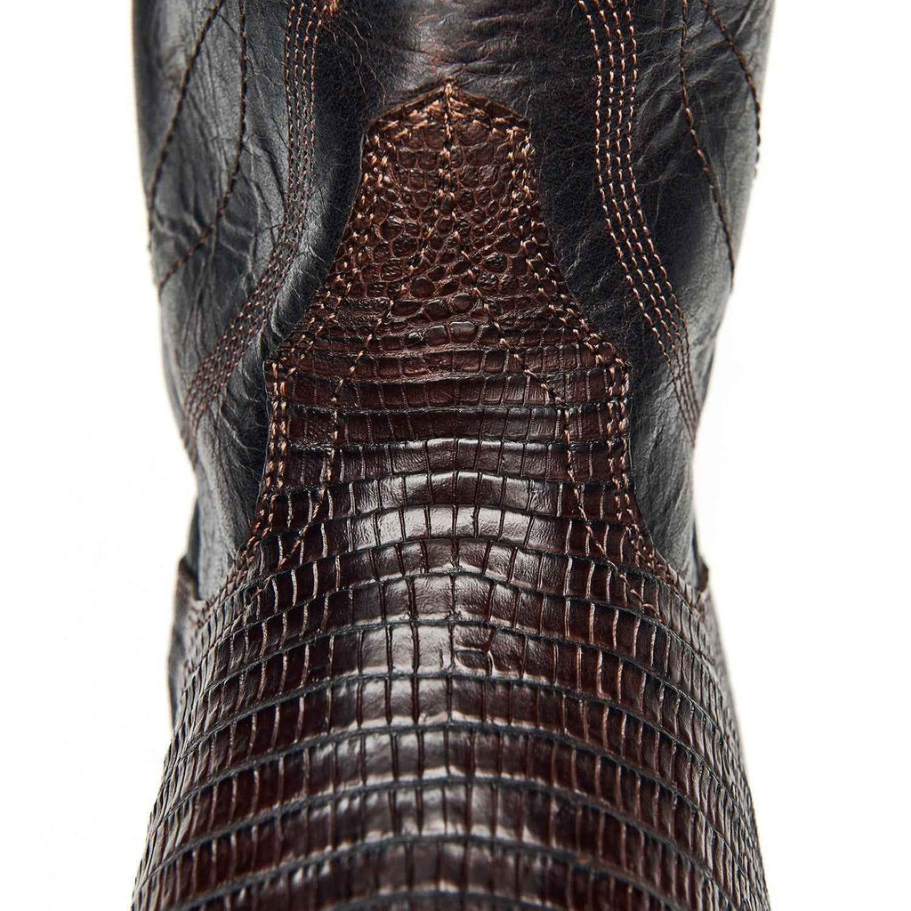 The Congress Teju Lizard Leather Boots - Versatile Fashion Footwear for All Occasions