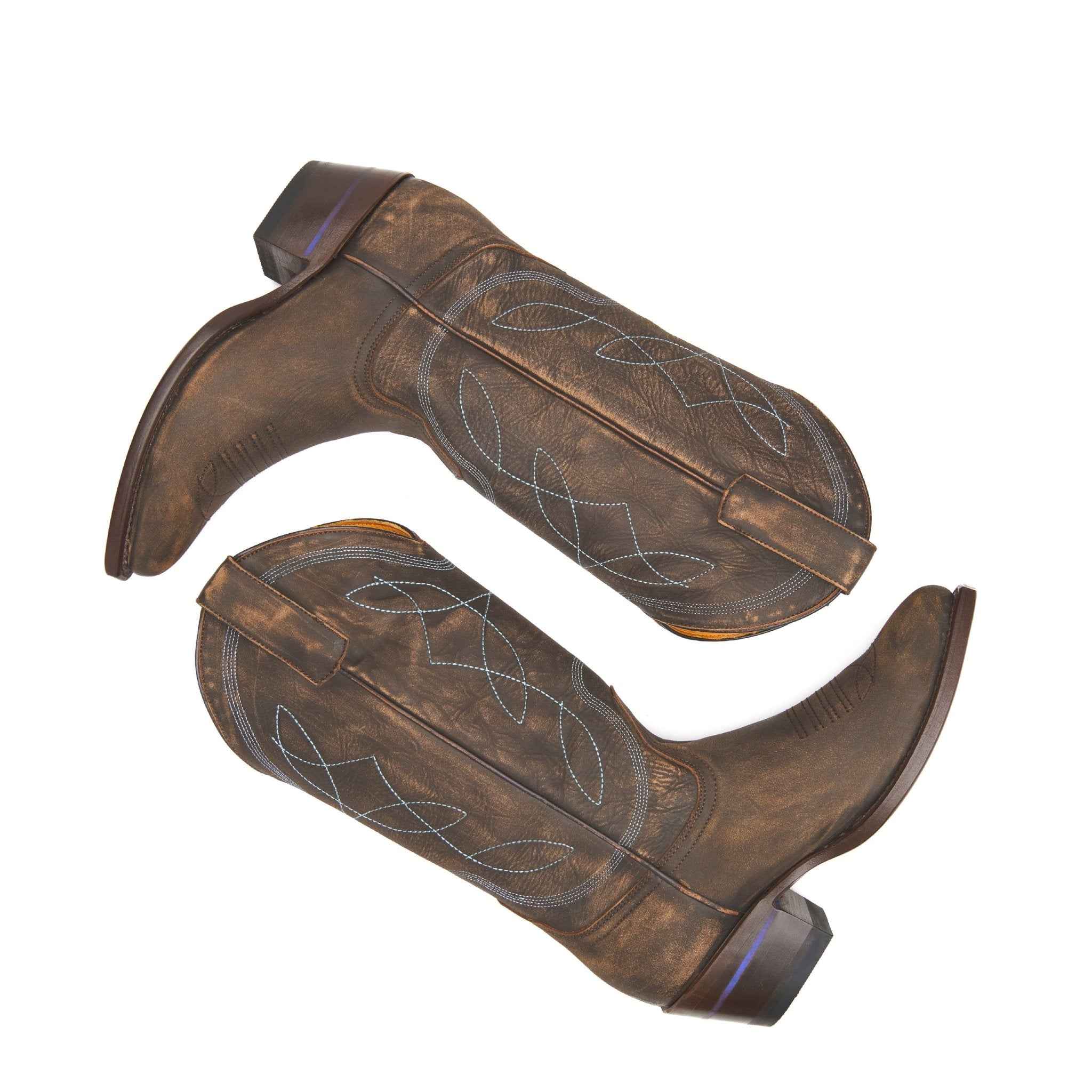 The Guadalupe Premium Cowhide Leather Boots with Fast Break-In Fit for Men and Women