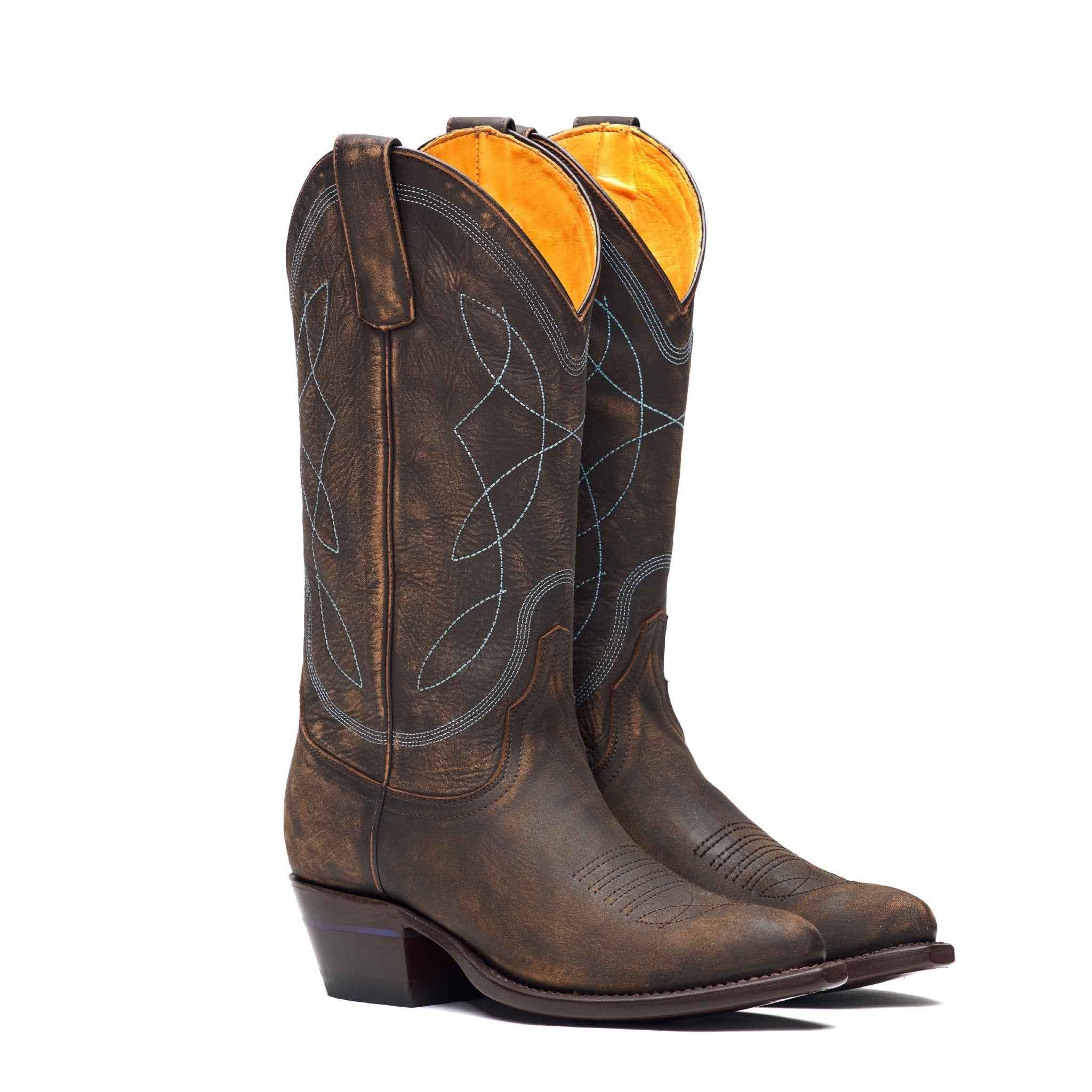 The Guadalupe Premium Cowhide Leather Boots with Fast Break-In Fit for Men and Women