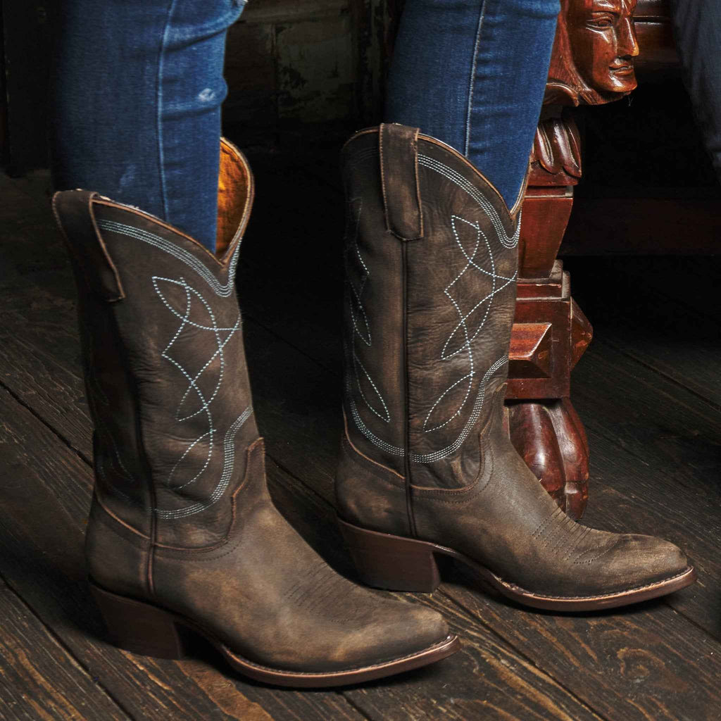 The Guadalupe Premium Cowhide Leather Boots with Fast Break-In Fit for Men and Women
