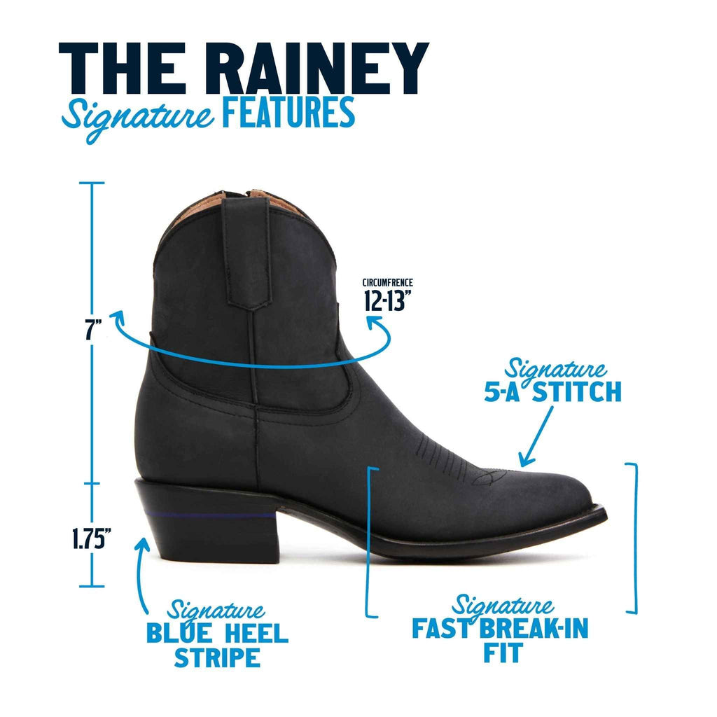 The Rainey Zip-Up Ankle Boot – Stylish and Comfortable Footwear for Day-to-Night Versatility